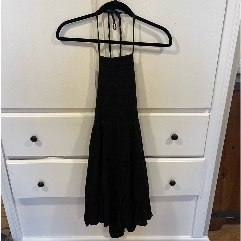 womens american eagle halter sun dress